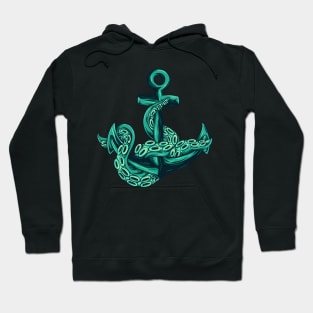 Anchor With Octopus Hoodie